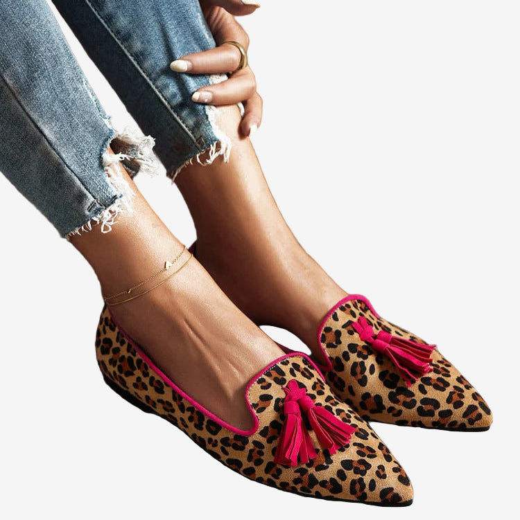 Lana™ Léopard à Pampilles