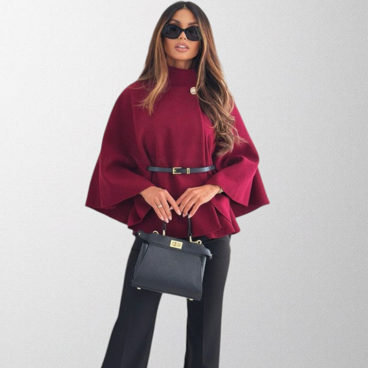 Olivia - Veste papillon chic avec ceinture