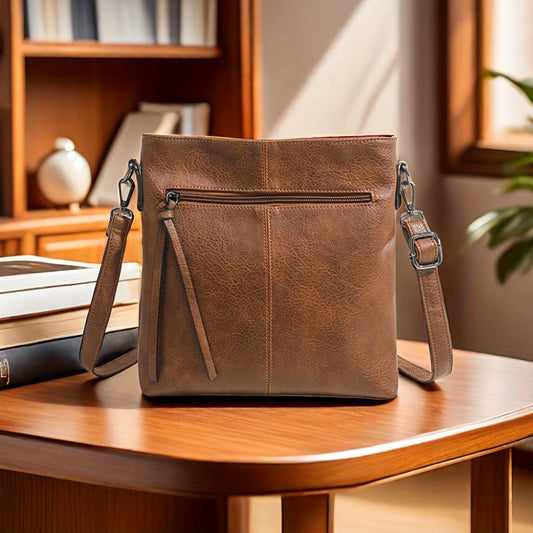Addison™ Simple Elegance | Sac Bandoulière Carré Rétro