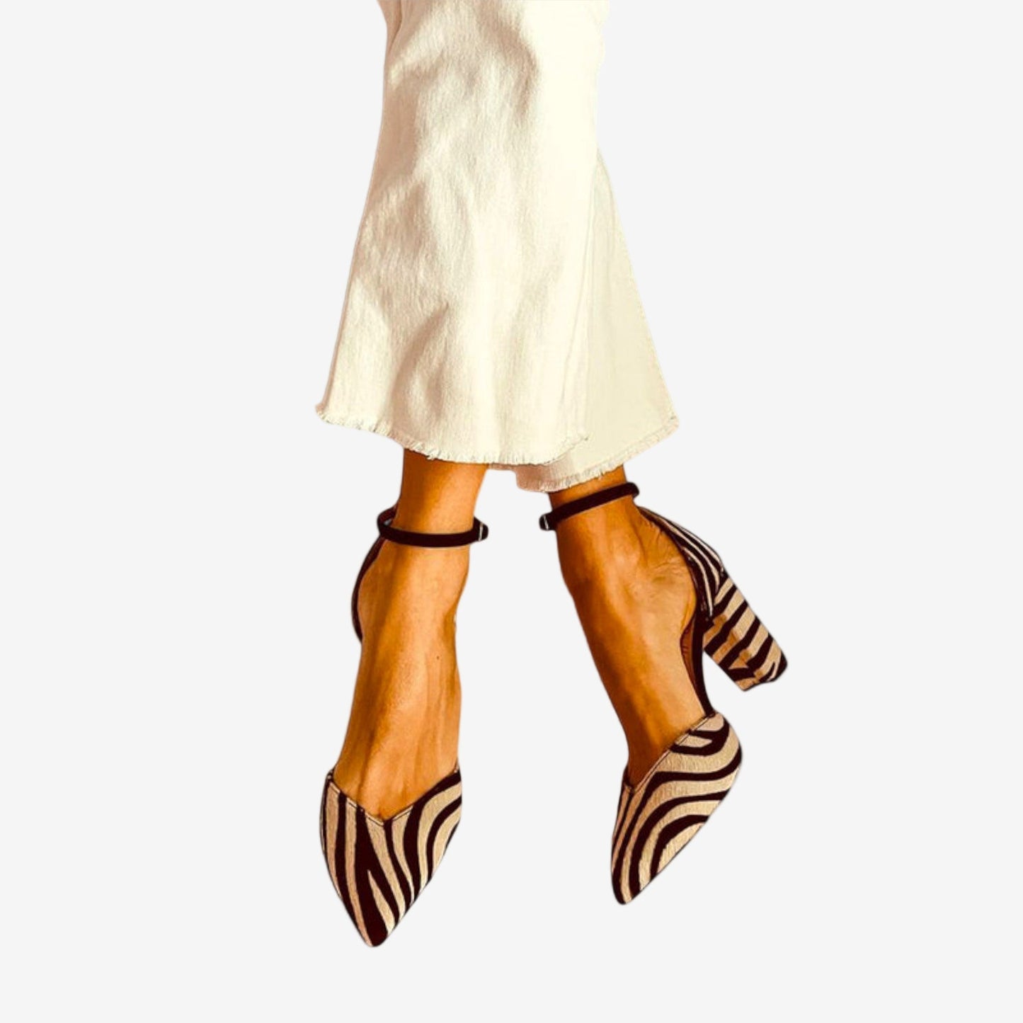 Zira™ Escarpins Rayés