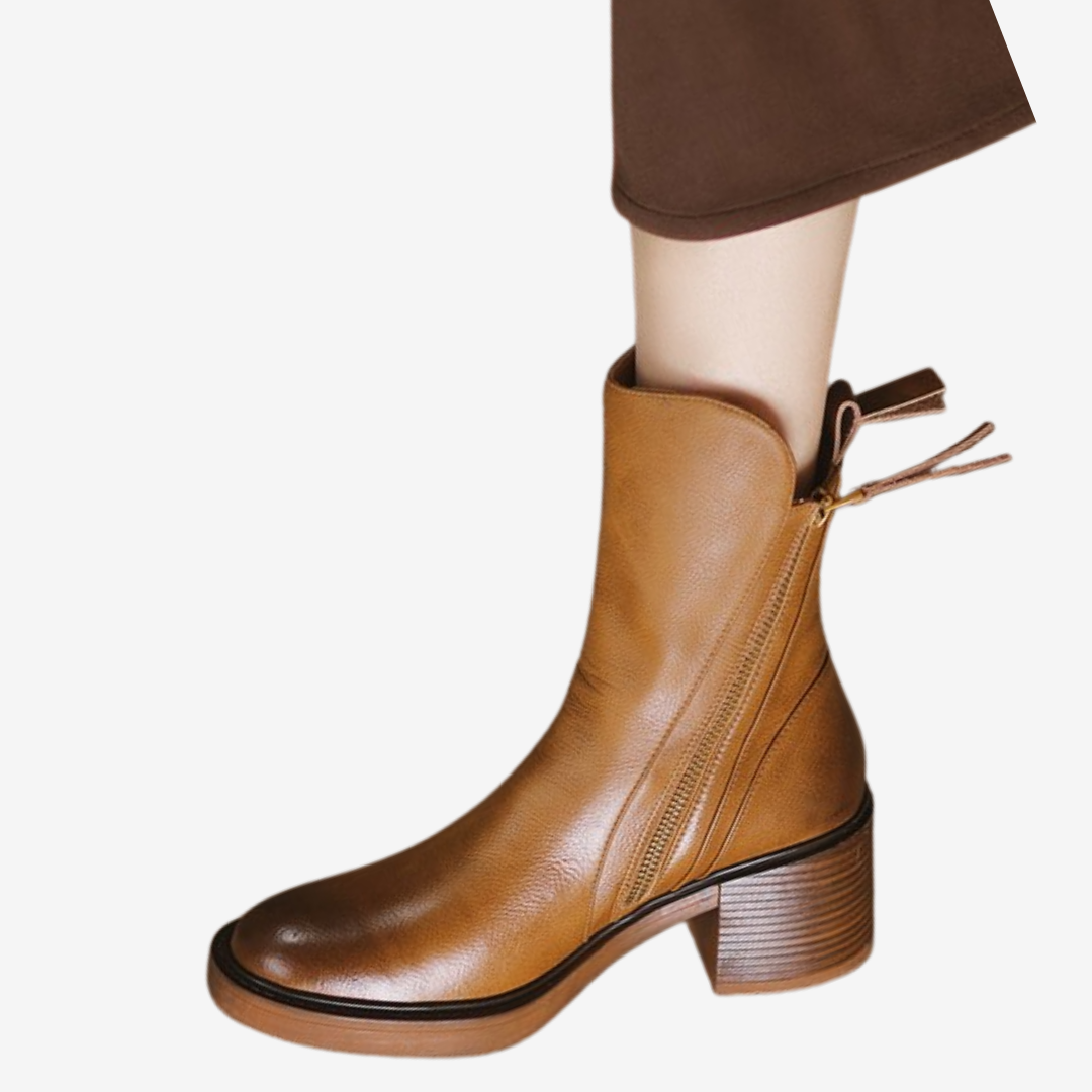 Calista™ Zippée à Bloc Talon