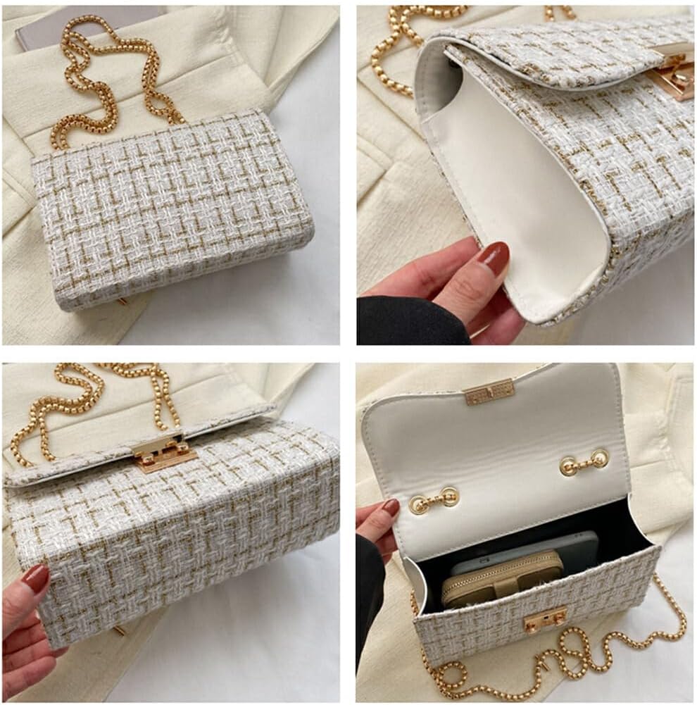 Addison™ - Sac à main en tartan de luxe