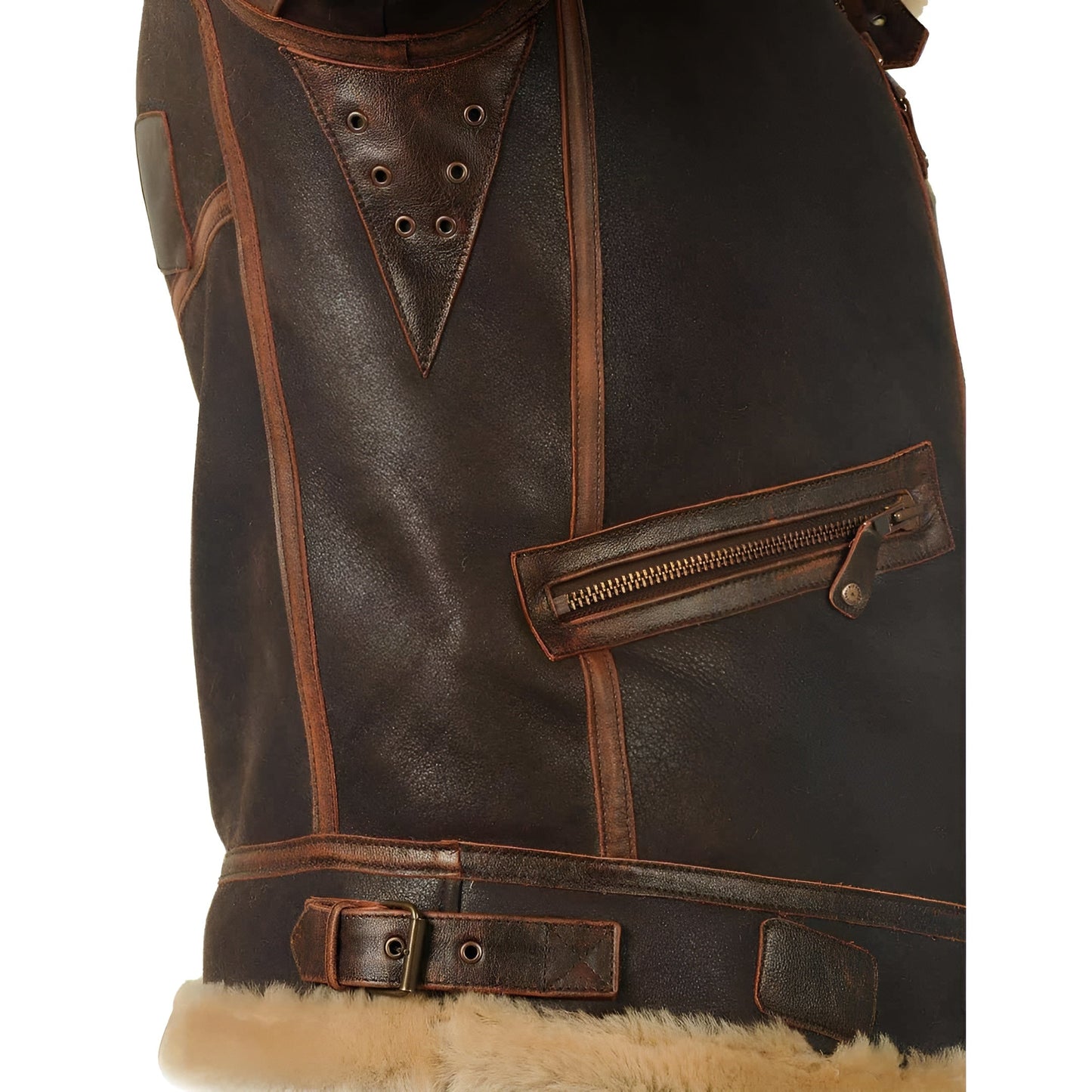 Owen™ - Veste Pilote Chauffante Élégante