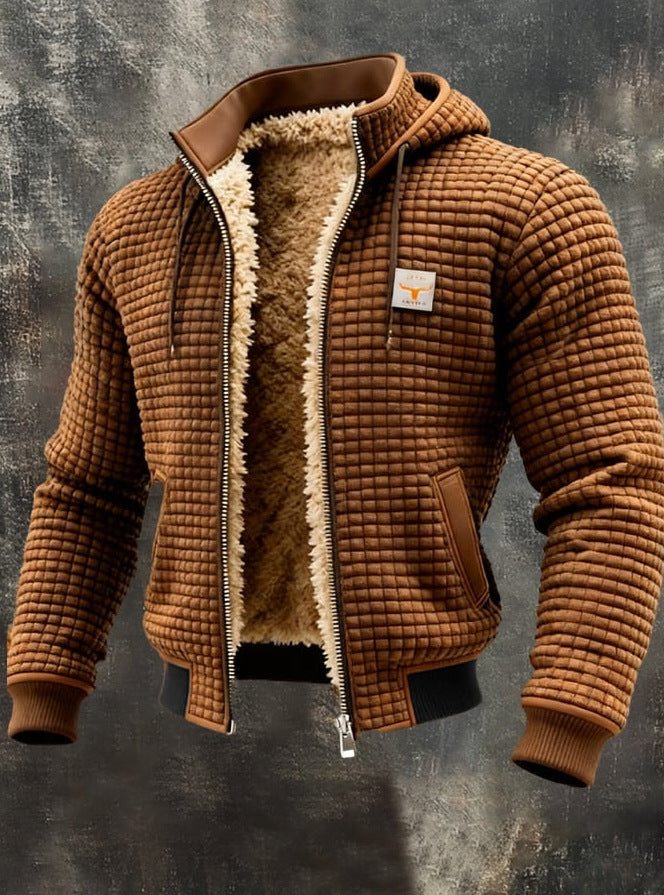 JULIEN LYON™ | BLOUSON MATELASSÉ ÉLÉGANT À COL SOIGNÉ