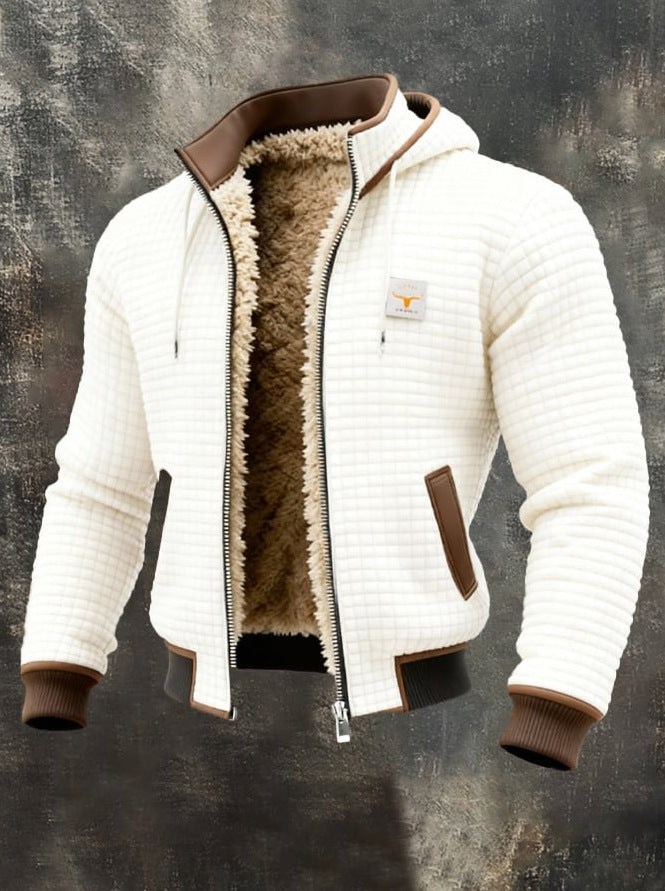 JULIEN LYON™ | BLOUSON MATELASSÉ ÉLÉGANT À COL SOIGNÉ