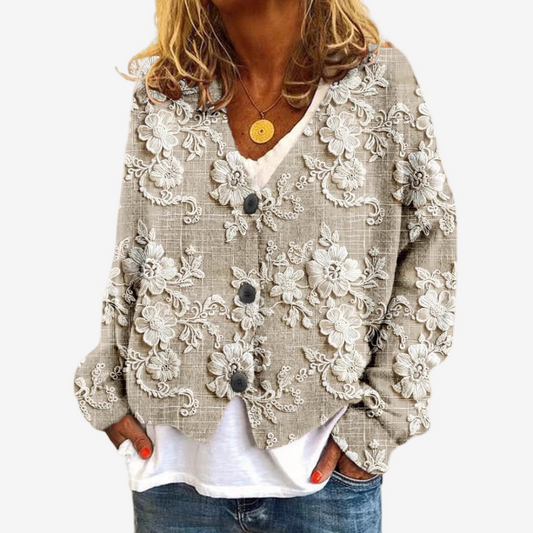 Nira™ Cardigan Florale