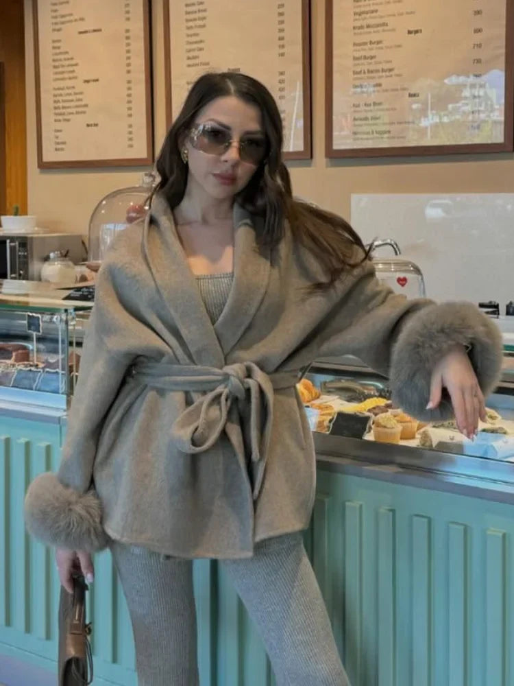 Chloé | Veste à manches en fourrure