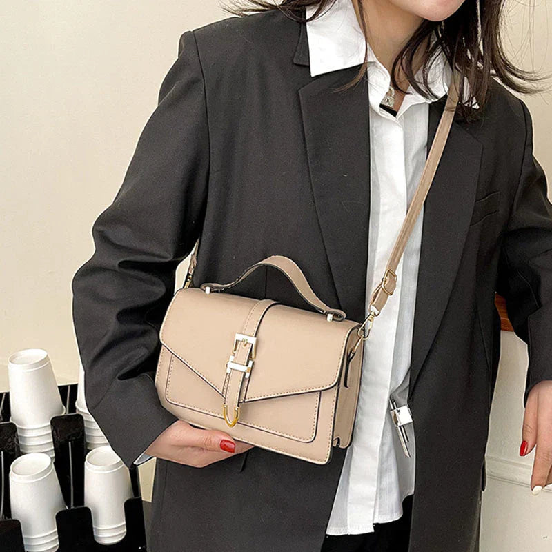 Zoe™ - Sac à Épaule Classique avec Détails Faits Main