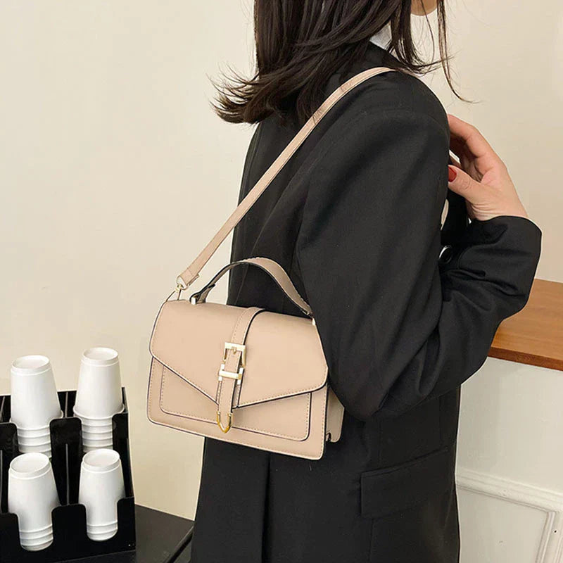 Zoe™ - Sac à Épaule Classique avec Détails Faits Main